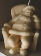 Sitting Santa Candle